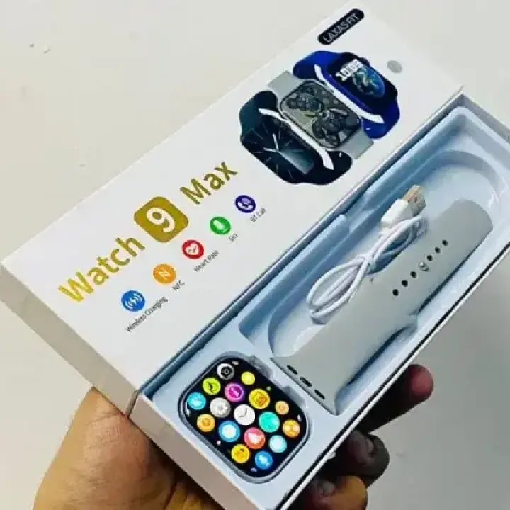 Watch 9 Max Smart Watch | Bluetooth Smart Watch For Man & Women (random Color)