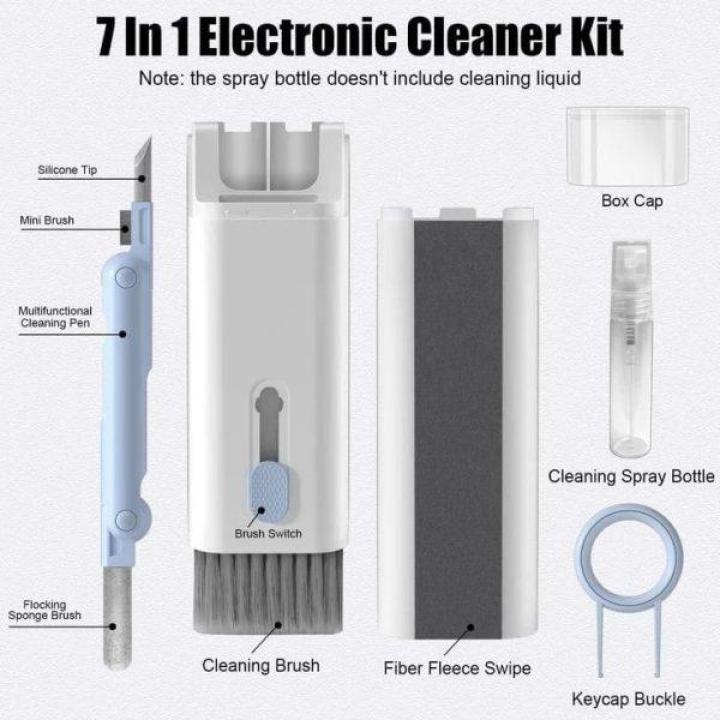 7 in 1 Multipurpose Cleaning Brush Kit