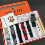 Ultra Smart Watch With 7 Strap Wireless Charging
