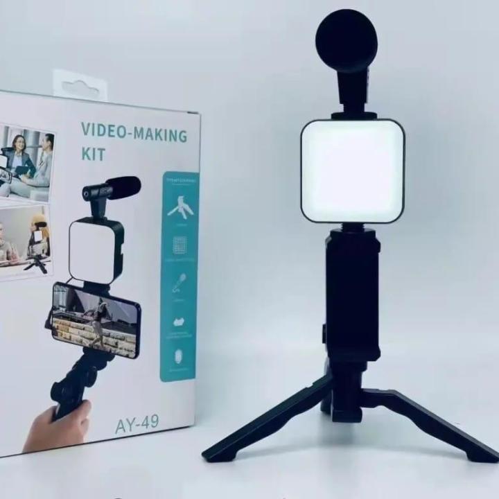 Ay-49 Video Making Kit Mobile Vlogging