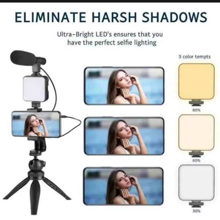 Ay-49 Video Making Kit Mobile Vlogging