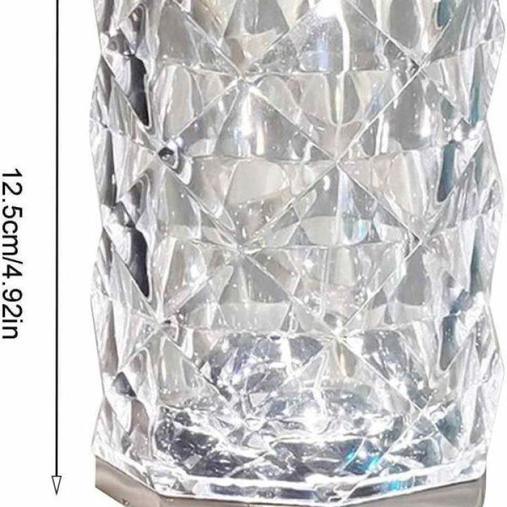Crystal Lamp Bedside Table Lamp