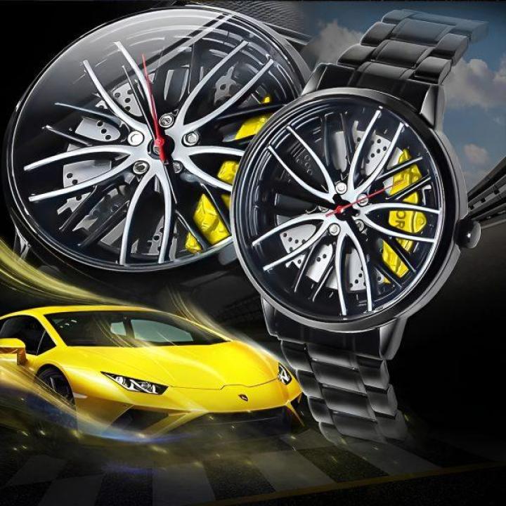 Ma1 Mens Quartz Luxury Car Rim Watch