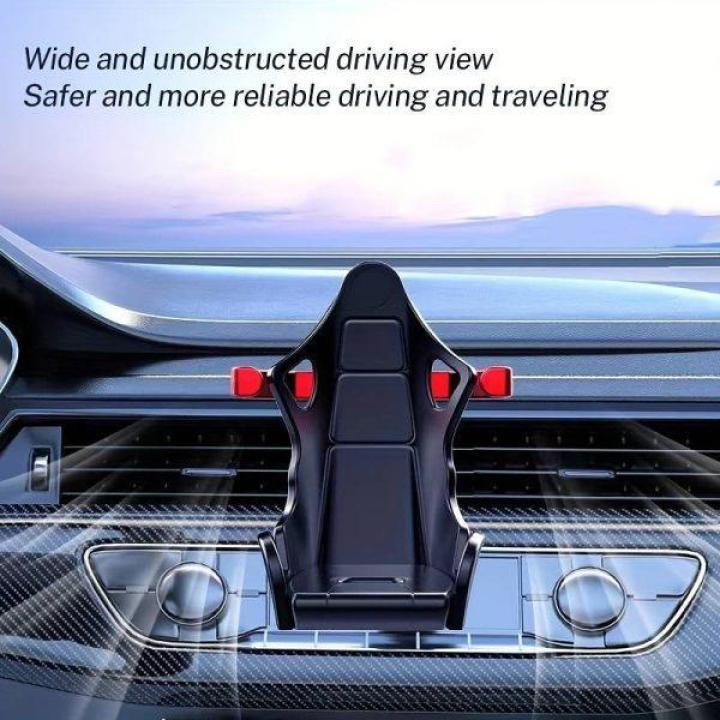 Racing Seat Design Car Mobile Phone Holder